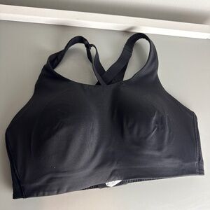 Lululemon Air Support High Support Black Bra 34D